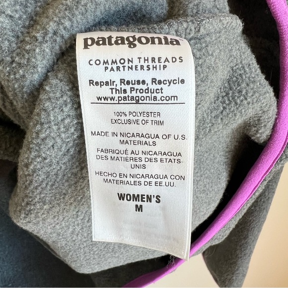 Women's Lightweight Synchilla Snap-T Fleece Pullover, Size Medium - Picture 10 of 11